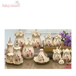 سرویس پاسماوری چینی مام mam مدل P1 /سرویس پا سماوری سرامیک مام