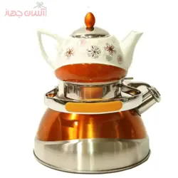 ست کتری قوری کف چدن سوت زن Flora رنگی - فروشگاه اینترنتی آسان جهاز