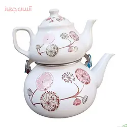 ست کتری و قوری لعابی گلدار راسا Rasa/ست کتری و قوری لعابی /فروشگاه اینترنتی آسان جهاز