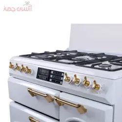 اجاق گاز تاکنو مدل ROMANO-Gold-WS تایمر لمسی دستگیره طلایی - اجاق گاز تاکنو - فروشگاه اینترنتی آسان جهاز