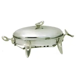 سوفله خوری استیل پیرکس بیضی راکلند - فروشگاه اینترنتی آسان جهاز