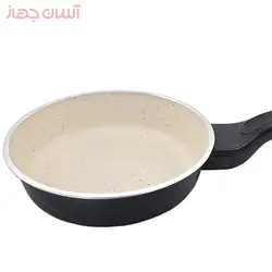 تابه گرانیتی تک دسته عروس مدل ویکتوریا سایز 26 - فروشگاه اینترنتی آسان جهاز