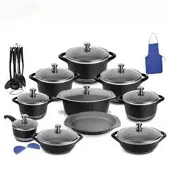 سرویس پخت و پز 29 پارچه ام جی اس طرح ایتالیا کد B - فروشگاه اینترنتی آسان جهاز