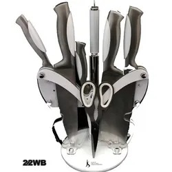 سرویس کارد و ساطور جی اس مدل 22WB | خرید سرویس کارد و ساطور | کارد و ساطور جهیزیه