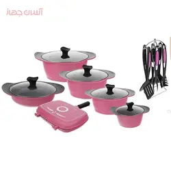 سرویس پخت و پز 22 پارچه آ ا سه مدل AEC-CW95 - فروشگاه اینترنتی آسان جهاز