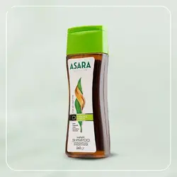 شامپو گیاهی آسارا برای موهای خشک