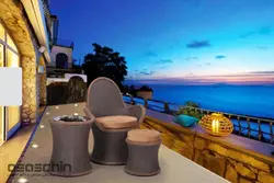 میز و صندلی باغی هوگو