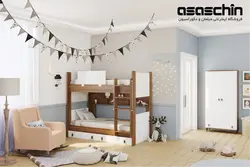 تخت خواب دو طبقه باران