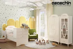 تخت خواب نوزاد پانی