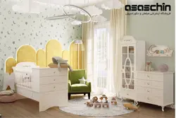 تخت خواب نوزاد پانی