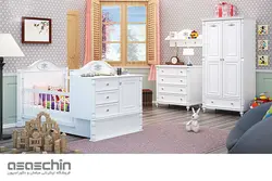 تخت خواب نوزاد رمانتیک