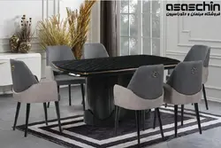 میز ناهار خوری نگین