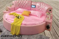 تخت خواب هوشمند دو نفره گرد
