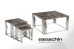 میز جلو مبلی و عسلی پیانو مربع