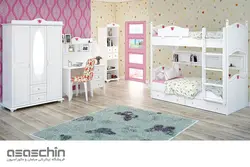 تخت خواب دو طبقه رز