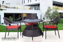 میز و صندلی باغی والریا