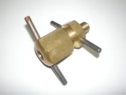 شير سوزني شارژ گاز برنجي