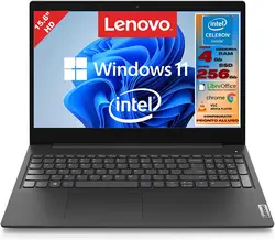 لپ تاپ۱۵ اینچی Lenovo Idea pad 3 Celeron (N4020) 4GB 1TB Intel 15.6″ FHD