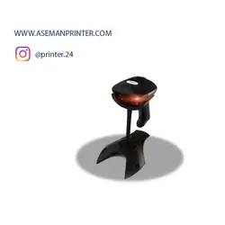 بارکد خوان با سیم EXSOME EBR-115 با پایه - آسمان پرينتر