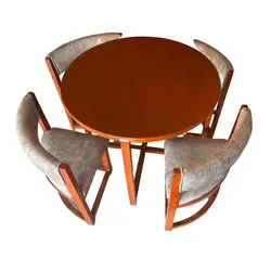 میز و صندلی ناهارخوری ۴ نفره گالری چوب آشنایی مدل Ro-P-005