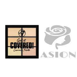 پالت کانسیلر کاورد دبلیوسون w7