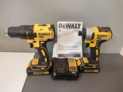 مجموعه دوتایی دریل شارژی دیوالت DCD777 + پیچبند DCF787 براشلس