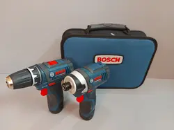 ست دوتایی دریل پیچ گوشتی شارژی بوش مدل PS31-2A و PS41-2A (باطری 2آمپر)