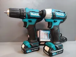 مجموعه 2 عددی دریل پیچ گوشتی شارژی و پیچ بند ماکیتا مدل CT232 12v