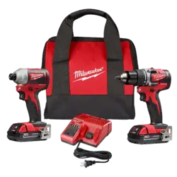 ست دریل و پیچبند شارژی میلواکی مدل 2892-22ct براشلس