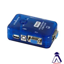KVM سوئیچ 2 پورت USB اتوماتیک P-net مدل 102UK