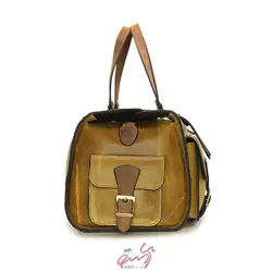 ساک دستی تمام چرم مدل آروین