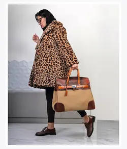 کیف مسافرتی اسپرت چرم مدل آریوس