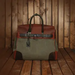 کیف مسافرتی اسپرت چرم مدل آریوس