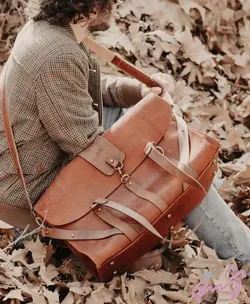 کیف مسافرتی چرم مدل دالاهو