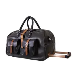 چمدان اسپرت مدل رامسین تمام چرم