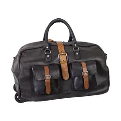 چمدان اسپرت مدل رامسین تمام چرم