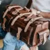 ساک مدل آروین تمام چرم کروکودیلی