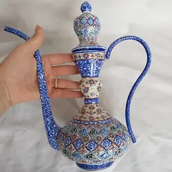 گلاب پاش میناکاری مدل اسلیمی ختایی کد 874