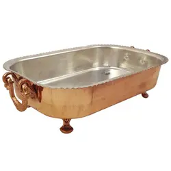 ماهیتابه مسی کد rzi14