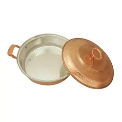 ماهیتابه مسی نوین زنجان مدل راسته کد 06