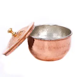 قندان مسی نظریان زنجان مدل بلوط