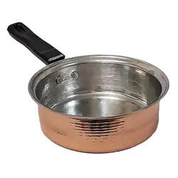 ماهیتابه مسی مدل دسته پلاستیکی کد 1