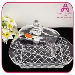 کره خوری درب دار بلور 3030 : آسون بخر بلور, پنیر خوری, چین, کره خوری دسته بندی نشده محصول