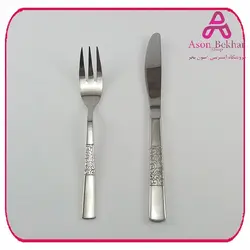 کارد و چنگال استیل 12 پارچه یونیک کد 5702