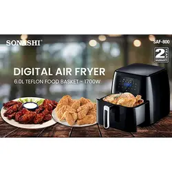 سرخ کن بدون روغن سوناشی مدل SAF-800