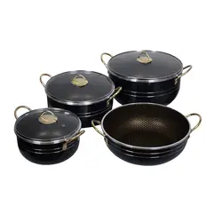 سرویس پخت و پز 7 پارچه هلنا مدل زنبوری