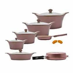 سرویس  پخت و پز 15 پارچه بالنتینی مدل کاپری کد 1212