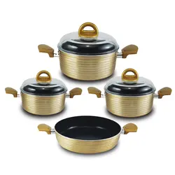 سرویس پخت و پز 8 پارچه پرنس هوم مدل رینگ