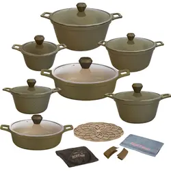 سرویس پخت و پز 19 پارچه هافمن مدل دیا