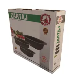 ست تابه 3 پارچه زرتاج کد 8854